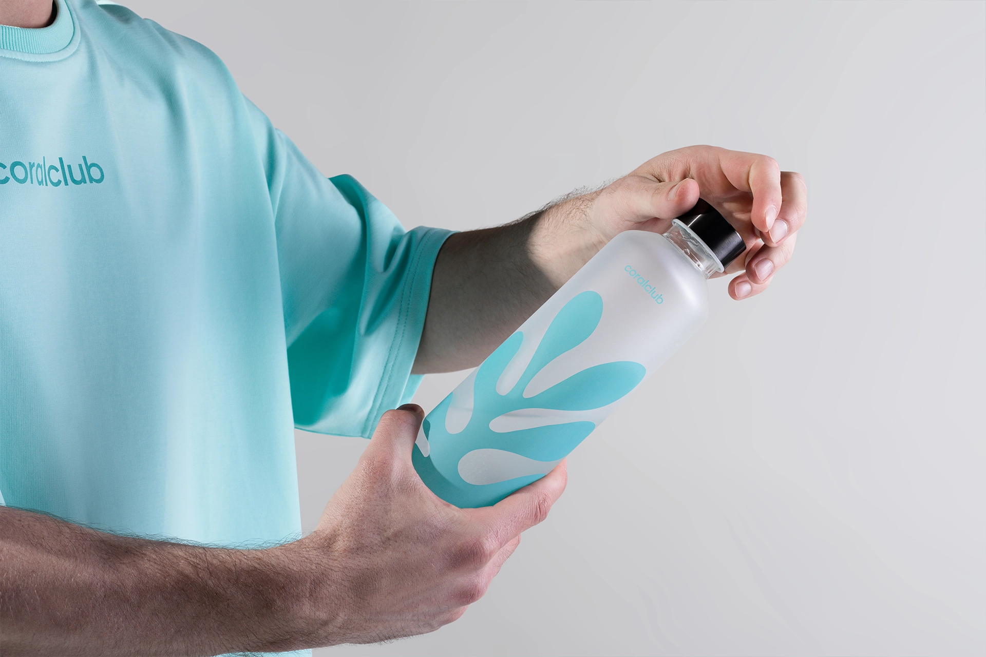 Стъклена бутилка 